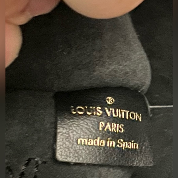 NIB M46040 Louis Vuitton Neverfull MM Monogram Empreinte Black - Picture 13 of 16